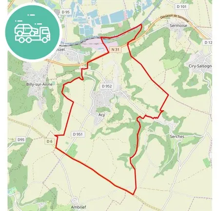 intervention épaviste à Acy