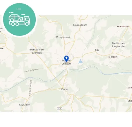 intervention épaviste à Anizy-le-Château