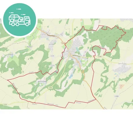 intervention épaviste à Blérancourt