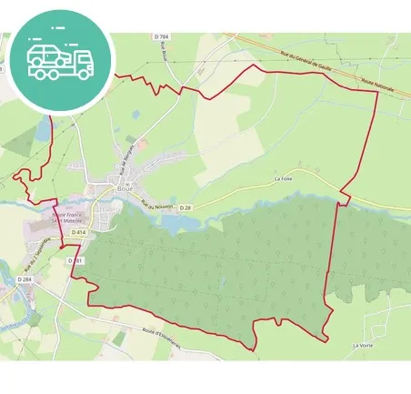 intervention épaviste à Boué