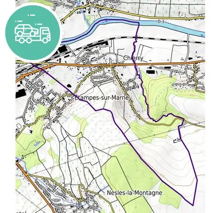 intervention épaviste à Chierry