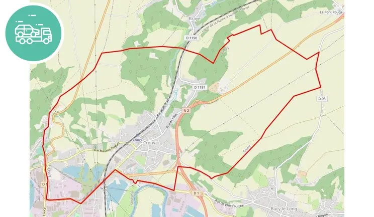 intervention épaviste à Crouy