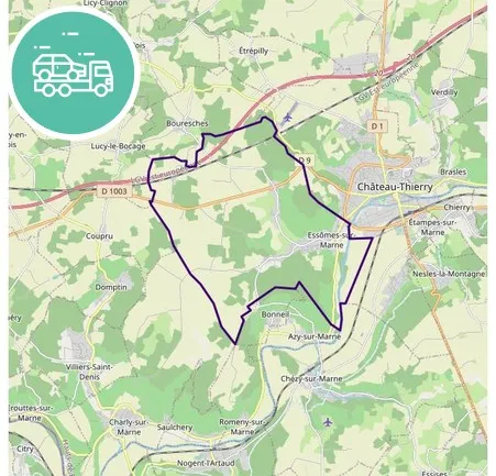 intervention épaviste à Essômes-sur-Marne