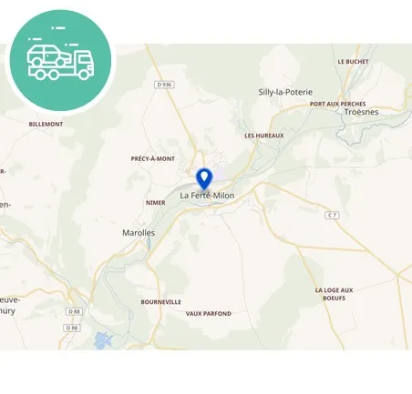 intervention épaviste à Ferté-Milon