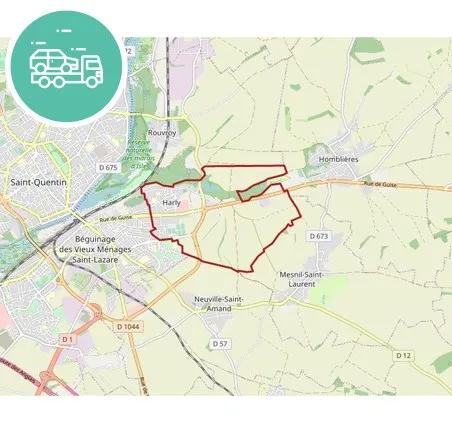 intervention épaviste à Harly