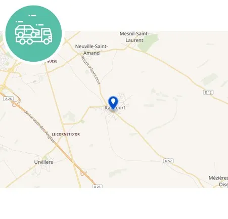 intervention épaviste à Itancourt