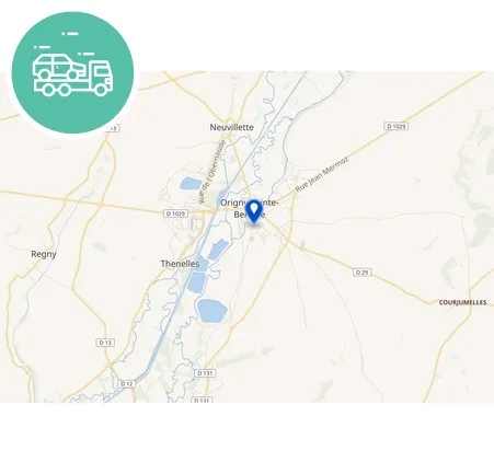 intervention épaviste à Origny-Sainte-Benoite