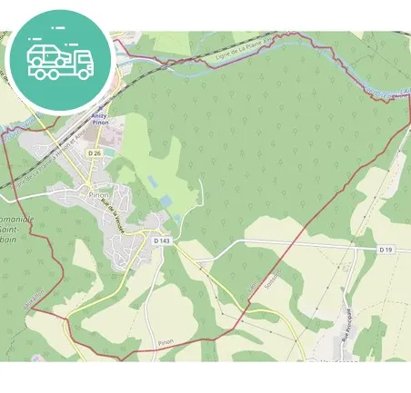 intervention épaviste à Pinon