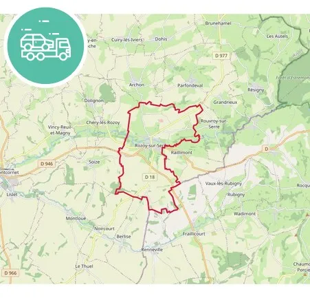 intervention épaviste à Rozoy-sur-Serre