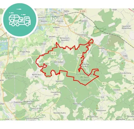 intervention épaviste à Saint-Gobain