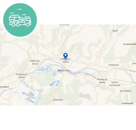 intervention épaviste à Vailly-sur-Aisne