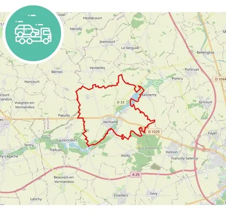 intervention épaviste à Vermand