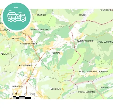 intervention épaviste à Auriol