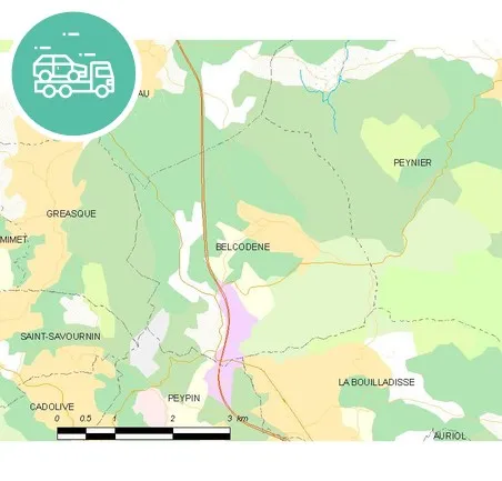 intervention épaviste à Belcodène