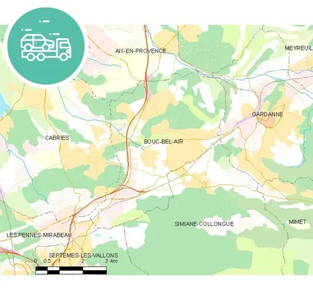 intervention épaviste à Bouc-Bel-Air