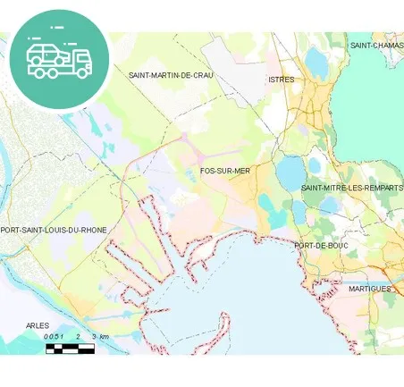 intervention épaviste à Fos-sur-Mer