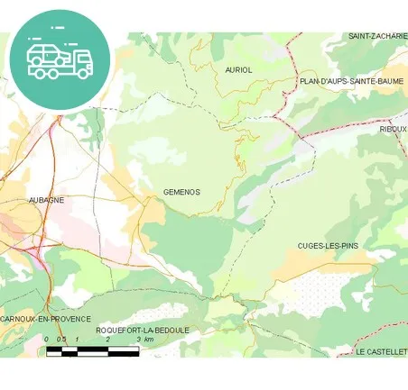 intervention épaviste à Gémenos