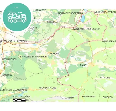 intervention épaviste à Jouques