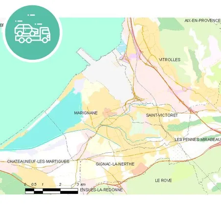 intervention épaviste à Marignane