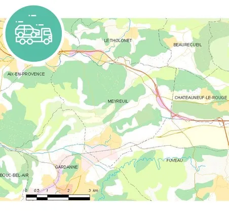 intervention épaviste à Meyreuil
