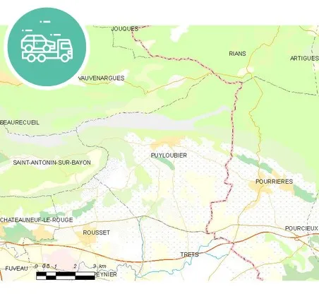 intervention épaviste à Puyloubier