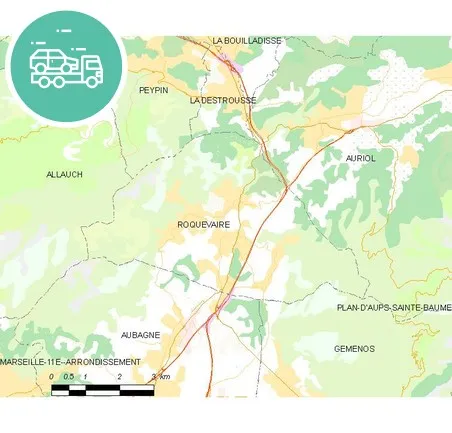 intervention épaviste à Roquevaire