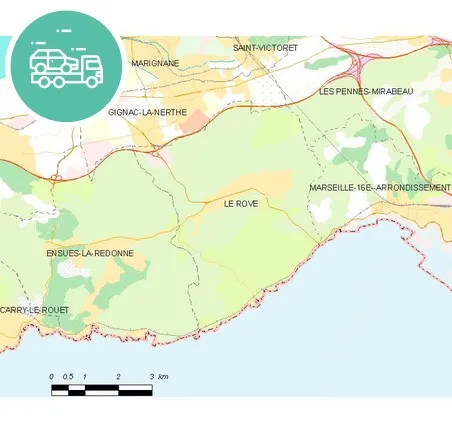 intervention épaviste à Rove