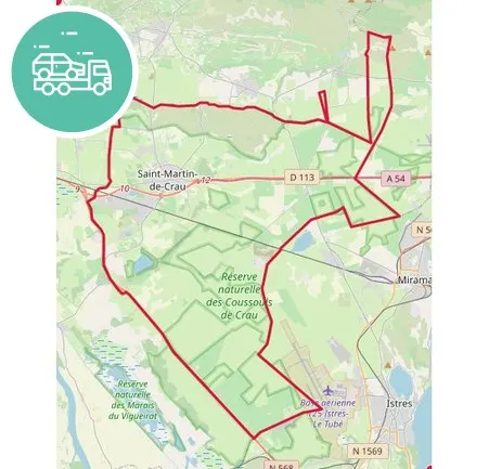 intervention épaviste à Saint-Martin-de-Crau