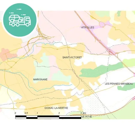 intervention épaviste à Saint-Victoret