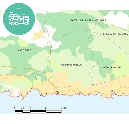 intervention épaviste à Sausset-les-Pins