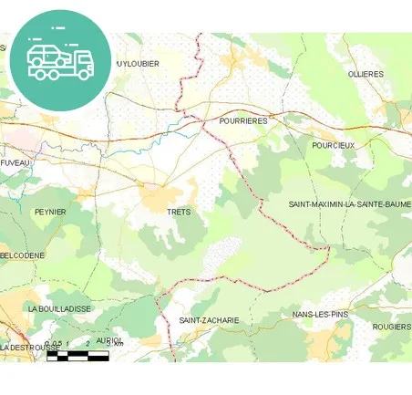 intervention épaviste à Trets