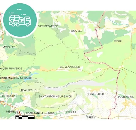 intervention épaviste à Vauvenargues