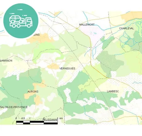 intervention épaviste à Vernègues