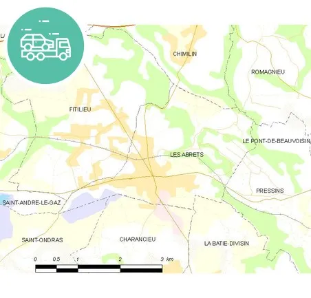 intervention épaviste à Abrets en Dauphiné