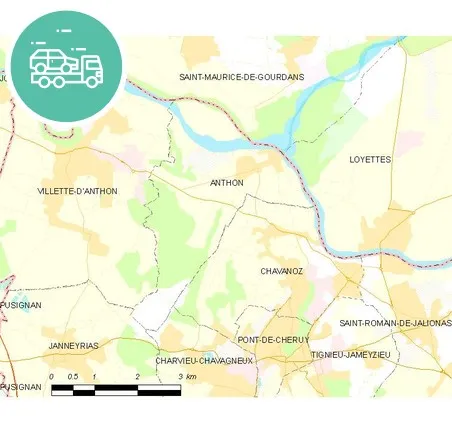 intervention épaviste à Anthon