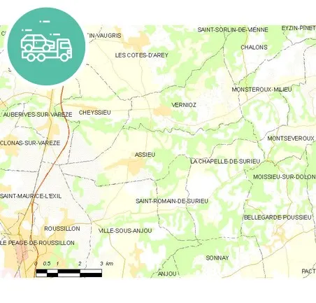 intervention épaviste à Assieu