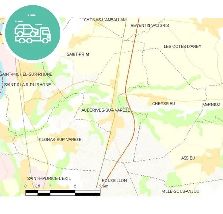 intervention épaviste à Auberives-sur-Varèze