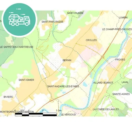 intervention épaviste à Bernin