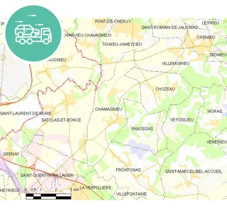intervention épaviste à Chamagnieu