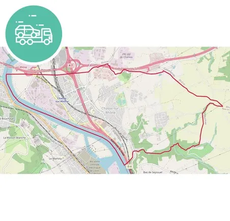 intervention épaviste à Chasse-sur-Rhône