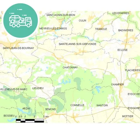 intervention épaviste à Châtonnay