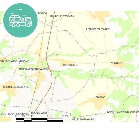 intervention épaviste à Cheyssieu