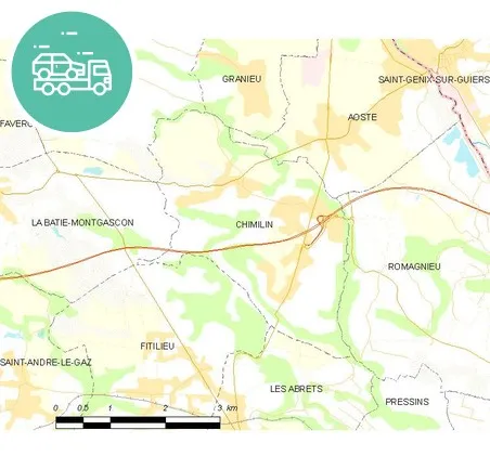 intervention épaviste à Chimilin