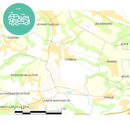 intervention épaviste à Corbelin