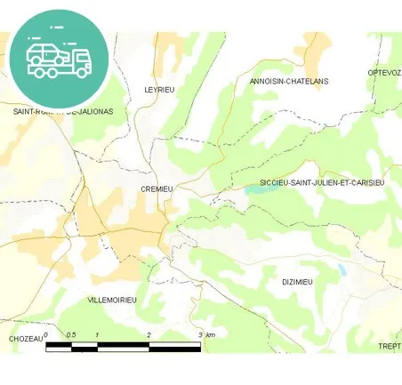 intervention épaviste à Crémieu