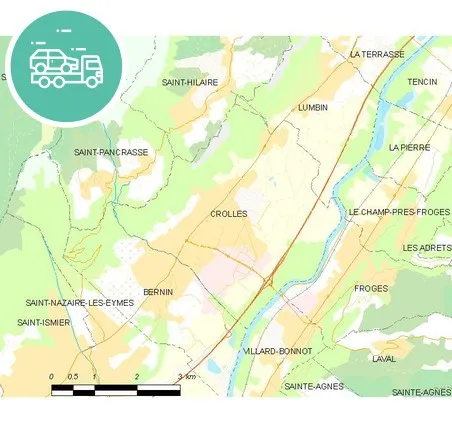 intervention épaviste à Crolles