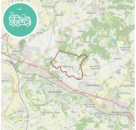 intervention épaviste à Frontonas