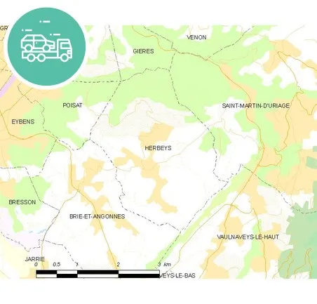 intervention épaviste à Herbeys