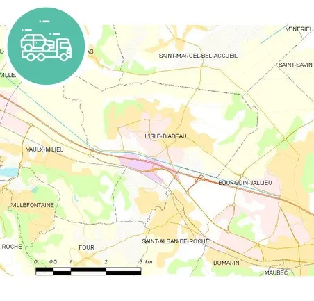 intervention épaviste à Isle-d'Abeau