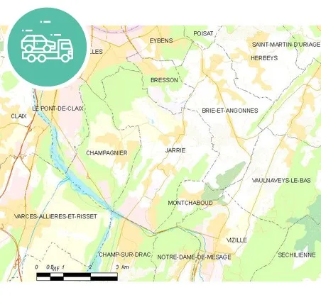 intervention épaviste à Jarrie
